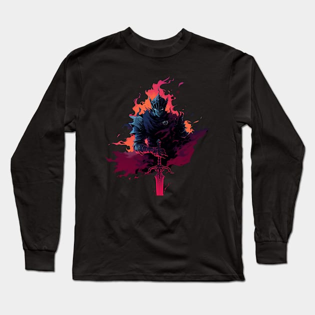 dark souls Long Sleeve T-Shirt by skatermoment